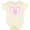 Natural, variant on Inktastic Mimi's Sweetie Pie with Pink Hearts Boys or Girls Baby Bodysuit