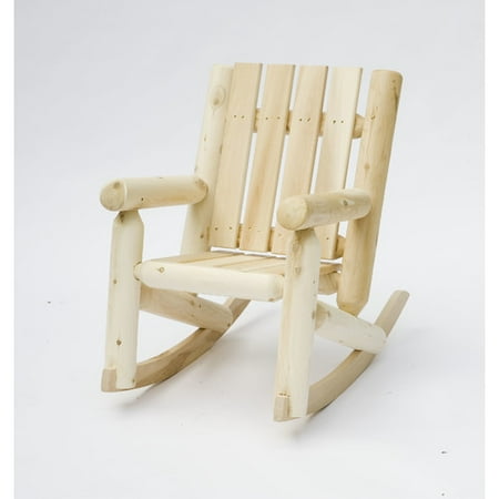 Rustic Natural Cedar Furniture Junior Cedar Log Rocking Chair