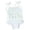 White, variant on Gyujnb Girls Sleeveless Tie Shoulder One Piece Swimsuit Cute Eyelet Ruffle Lace Soft Cup Casual Kids Beach Bathing Suit,9-26 Months