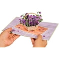 thumbnail image 2 of Morning Glory Pop Up Card, 2 of 5