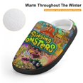 thumbnail image 4 of My Singing Monsters Slippers for Kids, Cute Soft Plush Anti-slip Fluffy Fuzzy House Slippers Warm Soft Plush Non-Slip Indoor Outdoor Slip-on Shoes for Boys Girls, 4 of 8