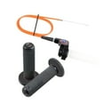 thumbnail image 6 of 7/8" 22mm Motorcycle Grips With Throttle Clamp Twist Cable Throttle Cable, 6 of 8