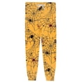 thumbnail image 6 of Domuza Halloween Pajama Pants for Men Casual Stretch Waist Drawstring Jogger Pj Pants Funny Spooky Graphics Comfy Soft Home Trousers Yellow L, 6 of 6