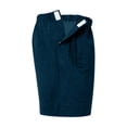 thumbnail image 6 of Tear-Away Shorts with Side Snaps for Post-Surgery Recovery - Unisex Cotton Blend Athletic Shorts with Pockets, Ideal for Knee & Hip Surgery, Comfortable Lounge Wear Dark Blue XXL, 6 of 8
