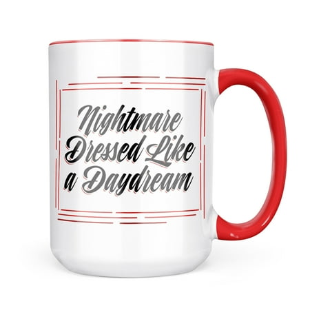 

Neonblond Vintage Lettering Nightmare Dressed Like a Daydream Mug gift for Coffee Tea lovers
