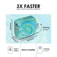 thumbnail image 3 of Liquipel Powertek Tie Dye Type-C Fast Charging Wall Charger 20W PD USB-C for iPhone, iPad, iWatch, Galaxy, Tablet, 3 of 7