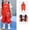 a-657Red405, variant on MEZZALL Children Jumpsuits Rain Pants And Rain Boots Combined For Water Wading Waterproof Bib Rain Pants Adjustable Overalls for Kids Versatile One-Pieces