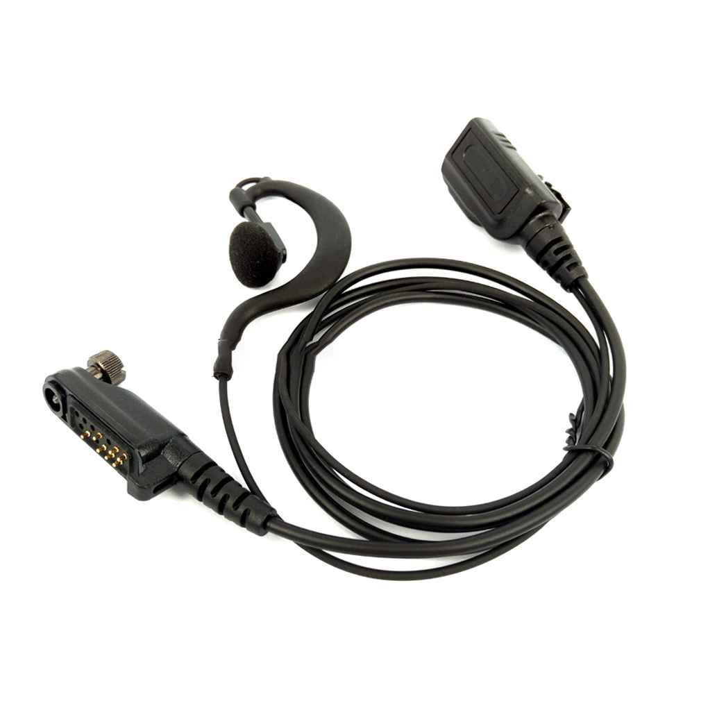 Walkie Talkie Earhook Mic Earpiece Headset for HYT Hytera PD600 PD602 PD605 
