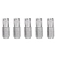 thumbnail image 1 of 5Pcs Grease Gun Coupler Tightly Bite Durable WearResistant Grease Gun Flat Nozzle for Equipment Maintenance, 1 of 5
