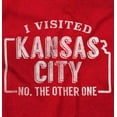 thumbnail image 2 of I Visited Kansas City Funny Souvenir Zip Up Hoodie Men's Women's Brisco Brands M, 2 of 6