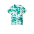 thumbnail image 3 of Port & Co Teen Unisex Regular Dye Short Sleeves T-Shirt Teal Large, 3 of 4