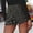 Black, variant on HAIJIE Plus Size Swim Shorts Elastic High Waist Tailored Shorts Cute Shorts Casual Shorts Going Out Shorts for Women Upf 50 Swimsuit Bottoms with Liner