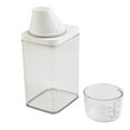 1100Ml Plastic Laundry Washing Up Powder Container Soap Detergents