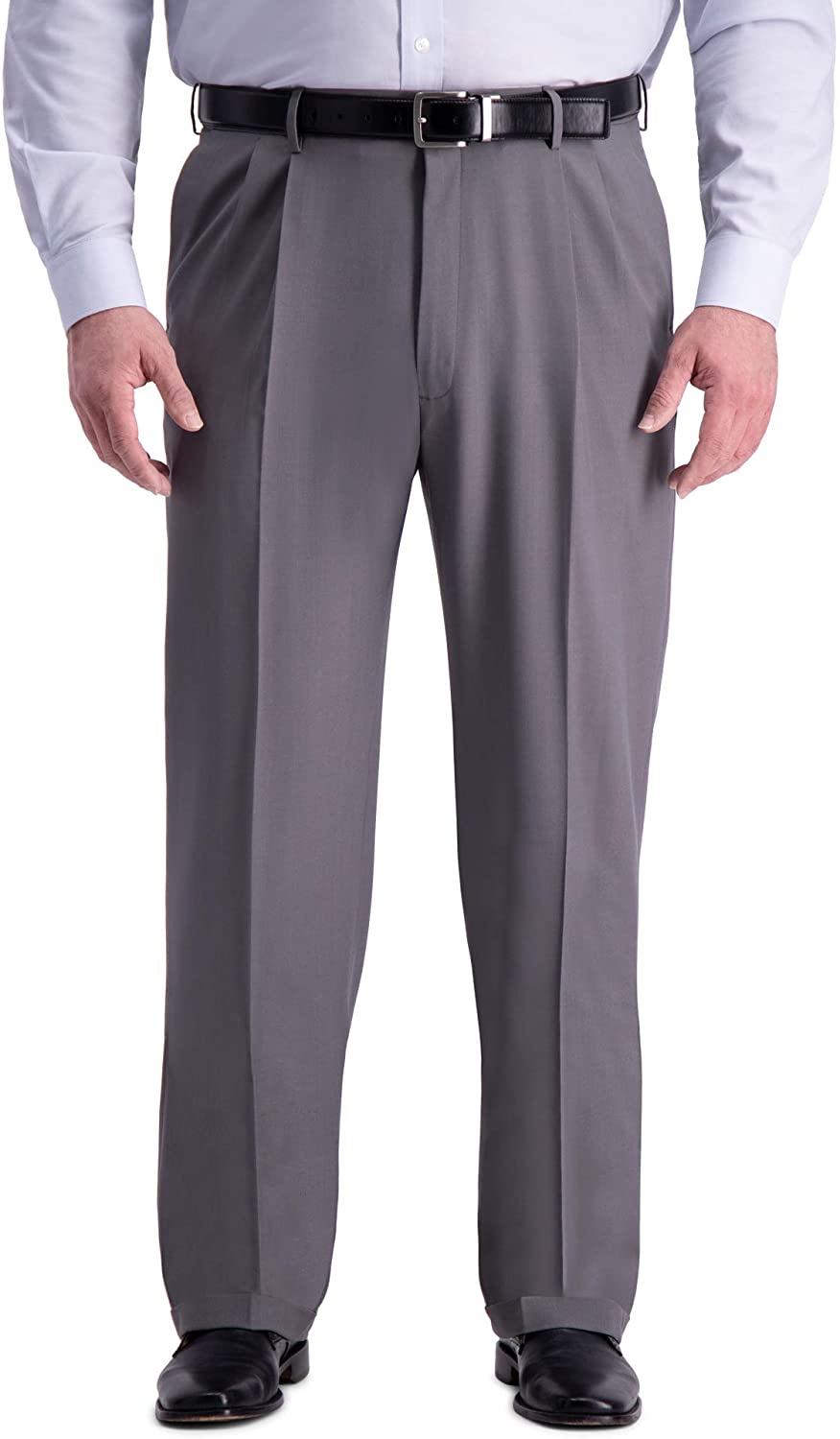 Haggar Men's Big and Tall Big & Tall Premium Comfort Classic Fit Pleat