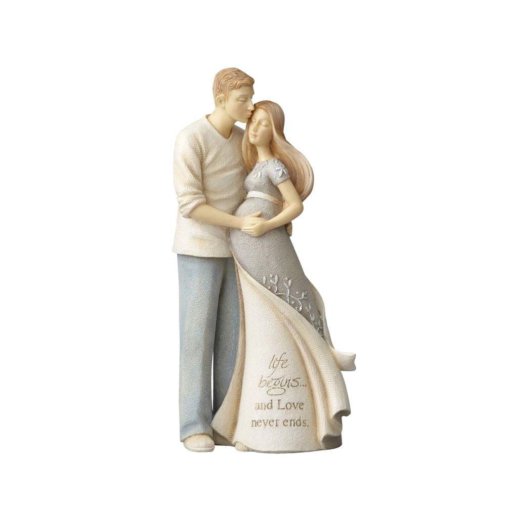 Foundations 4056517 Pregnant Couple Figurine