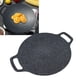 thumbnail image 4 of Plancha Redonda Para Barbacoa, Parrilla Para Barbacoa, Cocina De Inducción Universal, Sartén Antiadherente, Placa De Barbacoa De Aluminio Engrosada Para Interiores Y Exteriores, 4 of 8