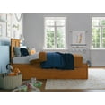 thumbnail image 5 of AFI Madison Twin Wood Platform Bed with Footboard and Twin Trundle, Light Toffee, 5 of 14