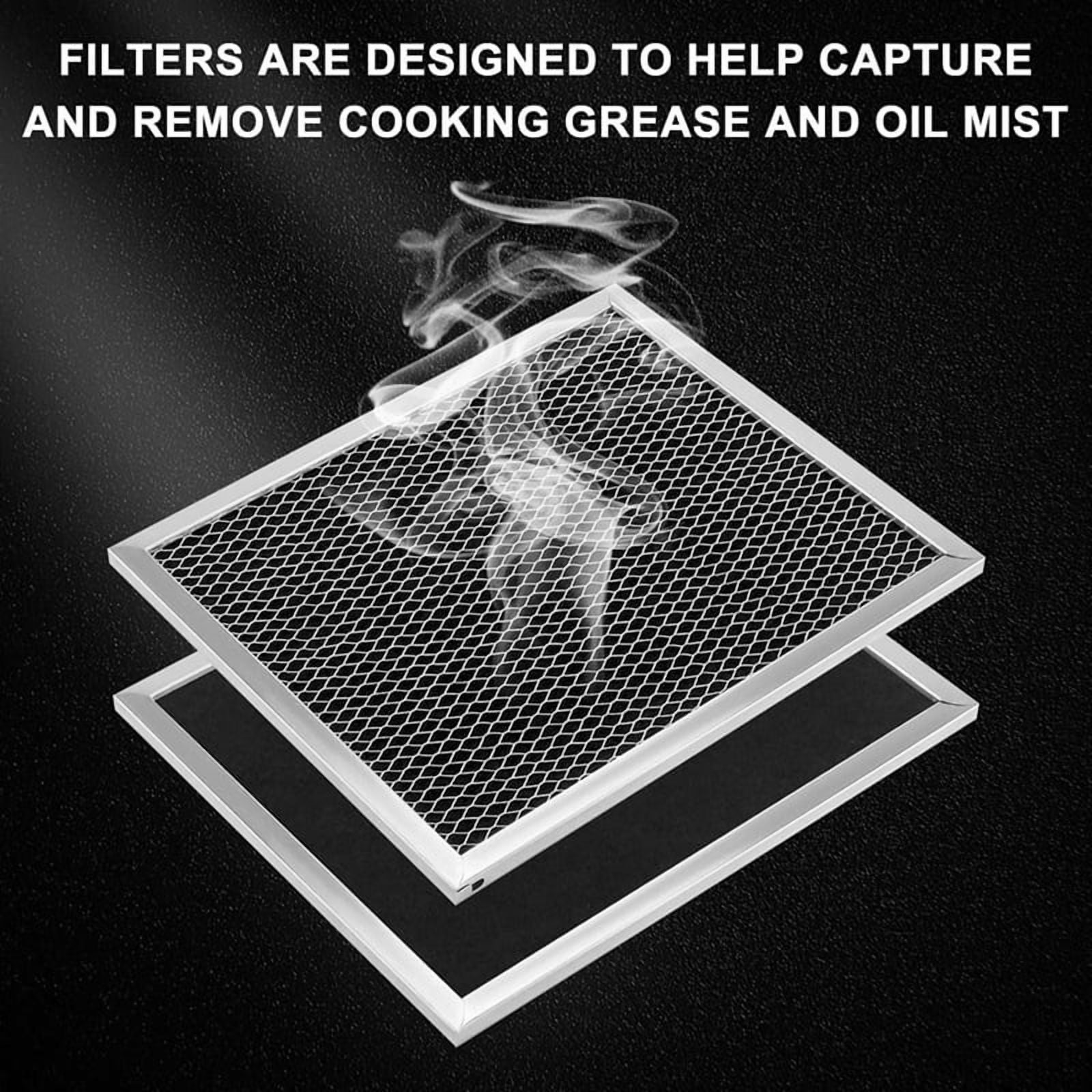 4PCS Replacement Filter for B.Roan 97007696 ,41F Range Hood Filter 10.5in X 8.75in for Stove Vent Fan
