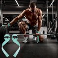 thumbnail image 4 of Fiudx Muñequeras para Levantamiento de Pesas, Correas de Gimnasio de Soporte Potente, Diseño Reforzado para Hombres y Mujeres, Comodidad Ajustable, Versátiles para Entrenamiento de Fuerza, Ligeras y, 4 of 4