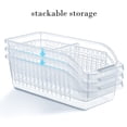 thumbnail image 6 of Refrigerator Storage Boxes with Partition, Ngxiha Fruit Storage Containers Fridge Organizers Food Containers for Kitchen and Household Egg Crisper Fruit Vegetable Storage, 6 of 9