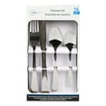 thumbnail image 4 of Mainstays McAllen 16-Piece Stainless Steel Flatware Set Silver, 4 of 8