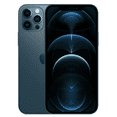 thumbnail image 1 of Pre-Owned Apple iPhone 12 Pro: Unlocked 256GB Storage Pacific Blue, 1 of 1