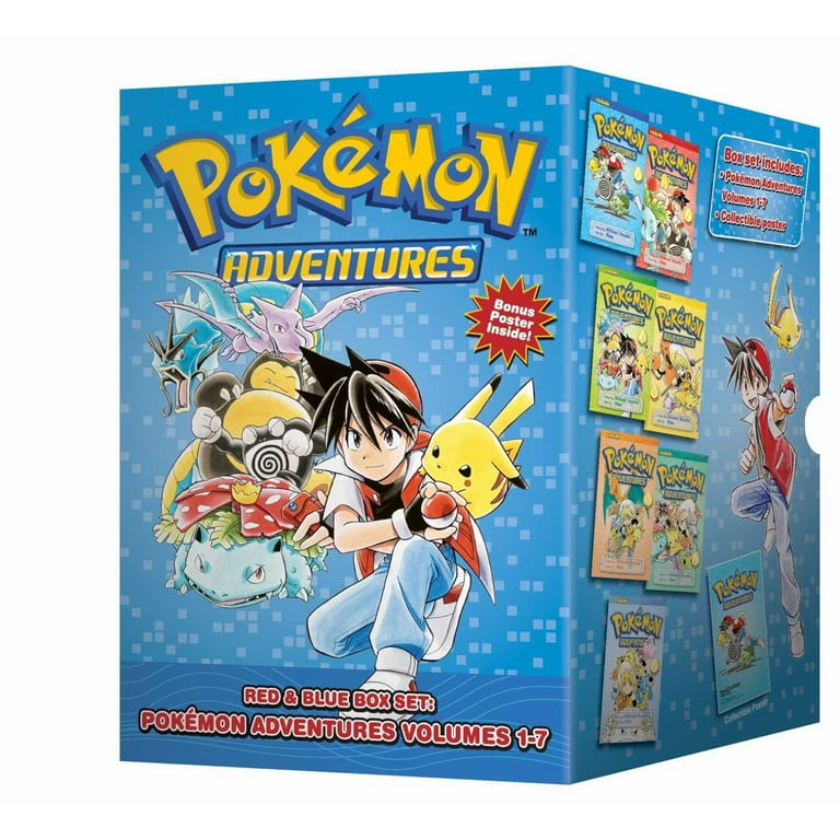 Pokémon Adventures Red & Blue Box Set: Graphic Novel Collection