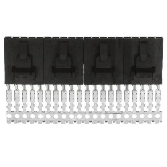 Pack of 4 5-103957-4 Rectangular Receptacle 5 Position Connector IDC Gold 22-26 AWG