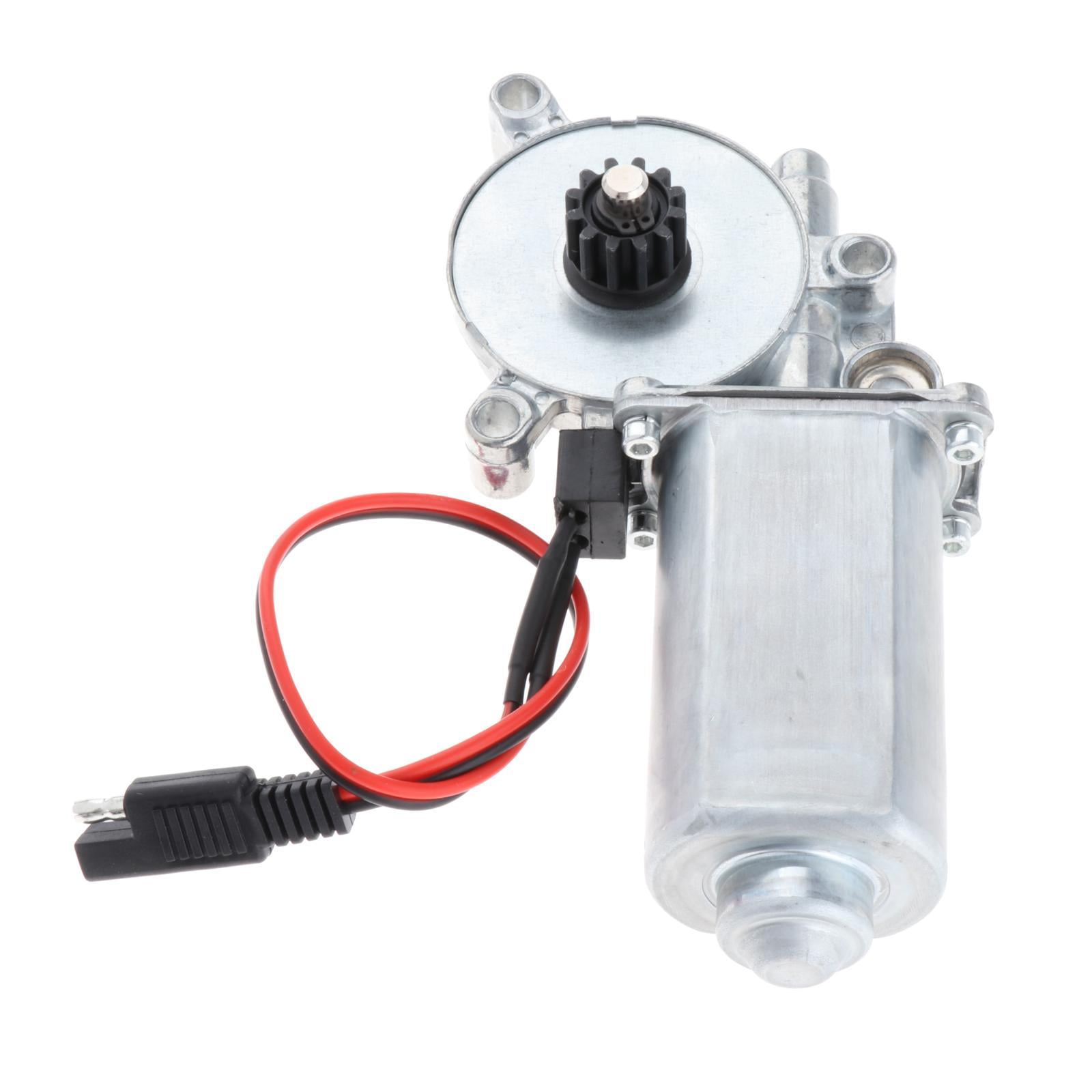 266149 RV Power Venture Awning Replacement Motor 12V DC and 75-RPM Compatible with Dual Connectors Solera Power Awnings 