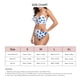 thumbnail image 5 of Traje De Baño, Traje De Baño Cómodo De Poliéster Para Mujer Con Estampado Bonito Para Piscina, 5 of 6