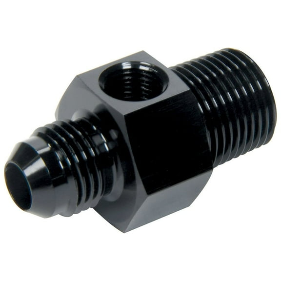 Allstar Performance Gauge Adapter 3/8in NPT x -6 Male x 1/8in NPT