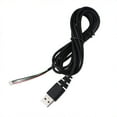 thumbnail image 2 of Reemplazo de cable de mouse USB ANGGREK Para Rival 300 Negro 2,19 yardas, 2 of 8