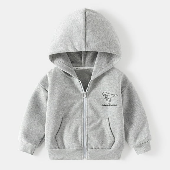 Toddler Winter Coat Cute Printed Lightweight Jacket Windproof Puffer Jacket for Baby Boys Winter Clothes 12-18 Months