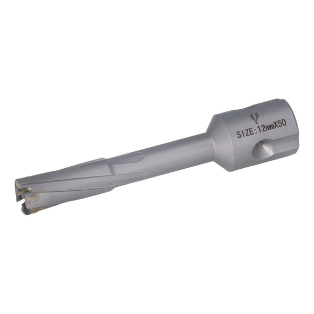 Broca De Núcleo Hueco, Cortador Anular De 50 Mm De Profundidad Diente Alternante Doble De Alta Eficiencia Pared Delgada De Carburo 40CR Para Hierro Fundido ANGGREK Otras Herramientas & Hardware