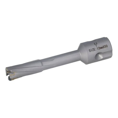 

Annular Cutter Double Alternating Tooth 40CR Carbide Wide Usage High Efficiency Hollow Core Bit 50mm Depth For Copper 12mm/0.47in