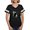 Smoke Gray, variant on CafePress - Chat Noir New Years Party Countdown Light T Shirt - Womens Football Shirt