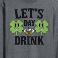 thumbnail image 3 of Instant Message - Lets Day Drink - Men's Long Sleeve T-Shirt, 3 of 6