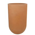 thumbnail image 1 of Ecobo Maceta Ecológica Redonda 80 cm, Ideal para Interior y Exterior, Duradera, Versátil y Ligera, Diseñada por Artesanos Brasileños, Diseño Contemporáneo para Todo Clima, Color Naranja., 1 of 5