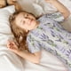 thumbnail image 5 of Balery Lavender Flowers Conjunto de Pijama Infantil de Manga Corta con Estampado – Ropa de Dormir de Algodón Suave-XX-Large, 5 of 6