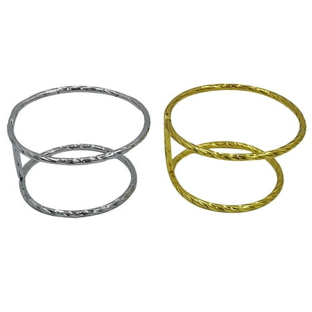 

2pcs Tea Filter Holder Tea Infuser Stand Stainless Steel Tea Strainer Rack