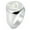 Silver, variant on Sterling Silver Treble Bass Clef Musical Heart Engraved Round Flat Top Polished Ring