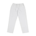 thumbnail image 4 of Avamo Mens Plus Size Linen Loose Trouser Casual Lightweight Elastic Waist Yoga Beach Pants with Pockets, 4 of 4