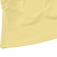 thumbnail image 6 of Tank Tops for Women,Elastic Fitted Solid Tube Top Off Shoulder Backless Casual Going Out Bandeau,Camisole Tops for Women,Yellow,M, 6 of 9