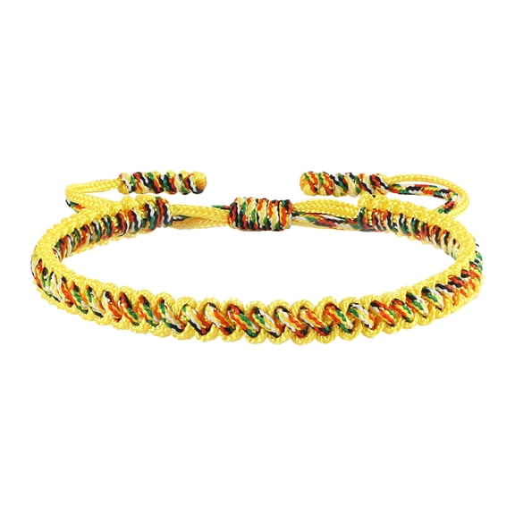 6.7-9.8 Inch Adjustable String Bracelet Woven Rope Knot Bracelets - Bracelets for Women Men, Adjustable String Knot - For Daily Unisex Wear & Casual Gift Giving
