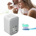 thumbnail image 1 of Toothpaste Dispenser, Wall Mounted Automatic Toothpaste Squeezer Detachable Panel Easy  Smart Bathroom Accessories for Home Hotel, 1 of 8