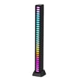 thumbnail image 1 of Led Rainbow Effect Pickup Rhythm Luces Retroiluminación Velocidad Ajustable Led Colores 5V Alimentado por USB para Game Car DJ LED negro Gloria juegos ligeros, 1 of 9