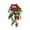 Red, variant on Artificial Flower Vine, Fake Flower Trellis Vine Plastic Plant for Pipe Covering Balcony Decoration Wall and Home Indoor Beautification 35Inch White