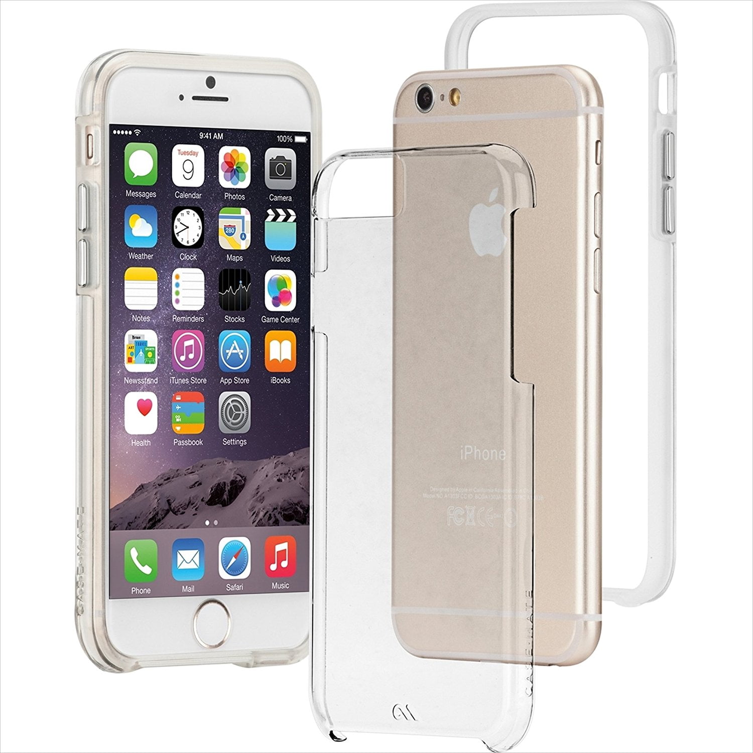 Case Mate Tough Naked Case for iPhone 6 Plus 6s Plus Clear w Case Mate Tough Naked Case for iPhone 6 Plus 6s Plus Clear w Clear Bumper NOTE This case fit iPhone 6 plus 6s plus 7 plus By CaseMate Ship from US