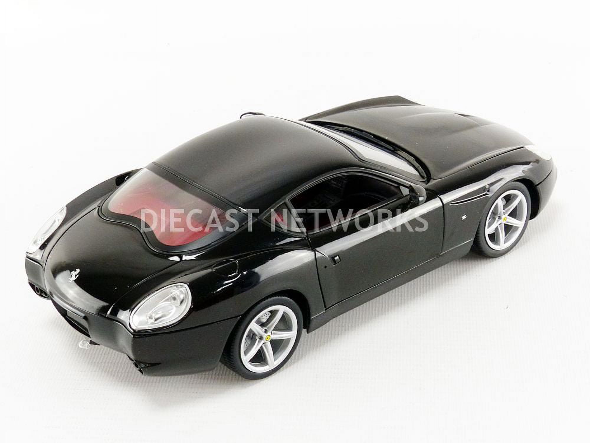 Ferrari 575 GTZ Zagato Black 1/18 Diecast Model Car by Hotwheels