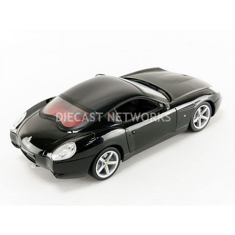 ミニカー 1/18 Hotwheels FERRARI 575 GTZ ZAGATO Ferrari 575 GTZ Zagato Black 1/18 Diecast Model Car by Hotwheels